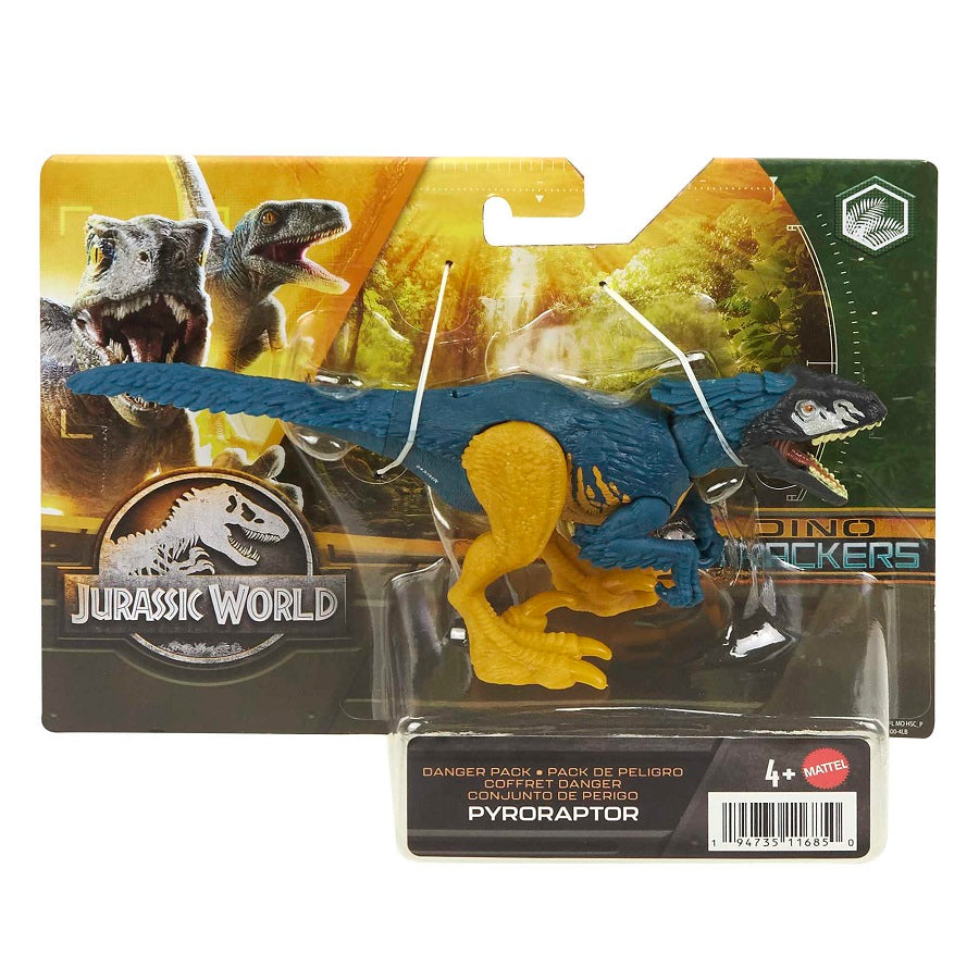 Mô Hình Khủng Long PYRORAPTOR 6 inch có khớp linh hoạt JURASSIC WORLD MATTEL HLN49