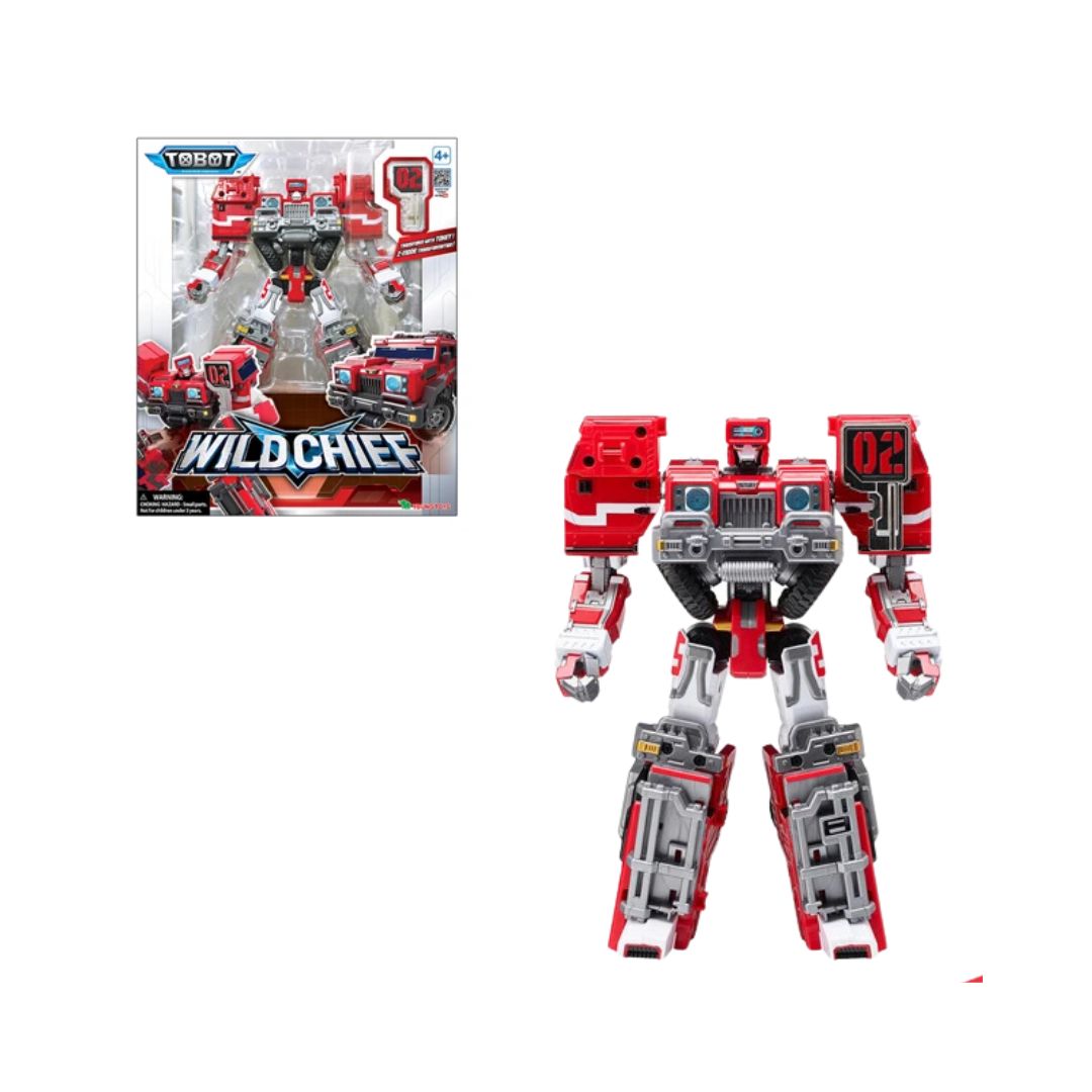 Siêu TOBOT biến hình cỡ lớn WILD CHIEF Nhà thám hiểm tài ba TOBOT 301131