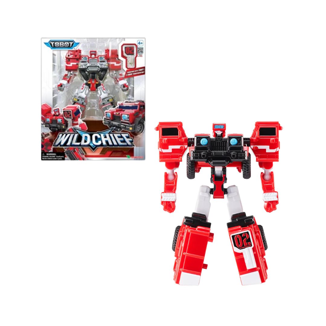 TOBOT biến hình WILD CHIEF Nhà thám hiểm tài ba TOBOT 301140