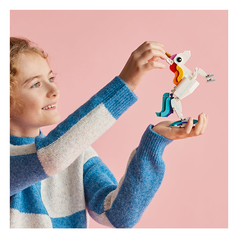 Đồ Chơi Lắp Ráp Kỳ Lân Sắc Màu LEGO CREATOR 31140 (145 chi tiết)