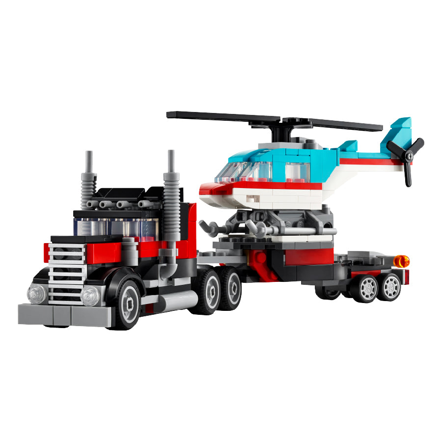 Đồ chơi lắp ráp Xe tải vận chuyển trực thăng LEGO CREATOR 31146