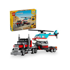 Đồ chơi lắp ráp Xe tải vận chuyển trực thăng LEGO CREATOR 31146