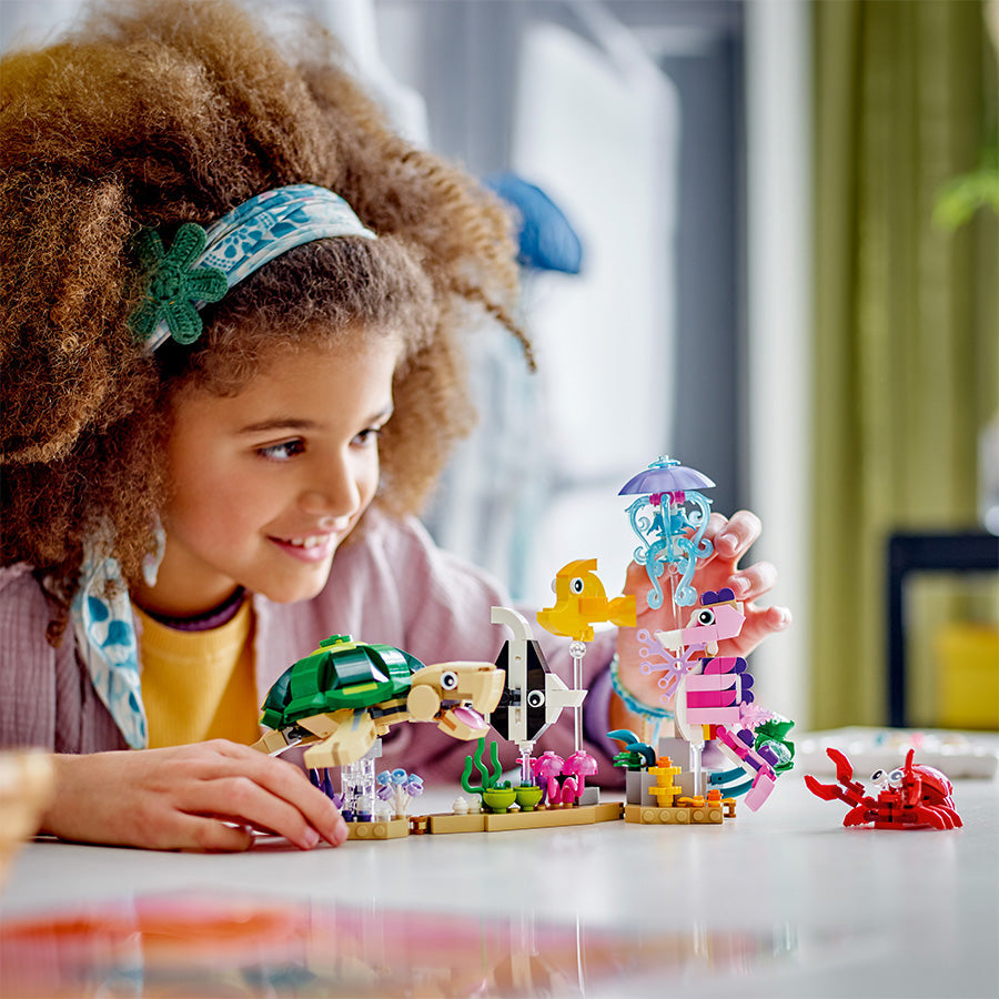 Đồ chơi lắp ráp Mô hình sinh vật biển LEGO CREATOR 31158