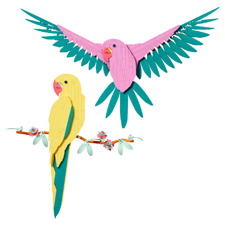 Đồ chơi lắp ráp Đôi chim vẹt treo tường LEGO ADULTS 31211