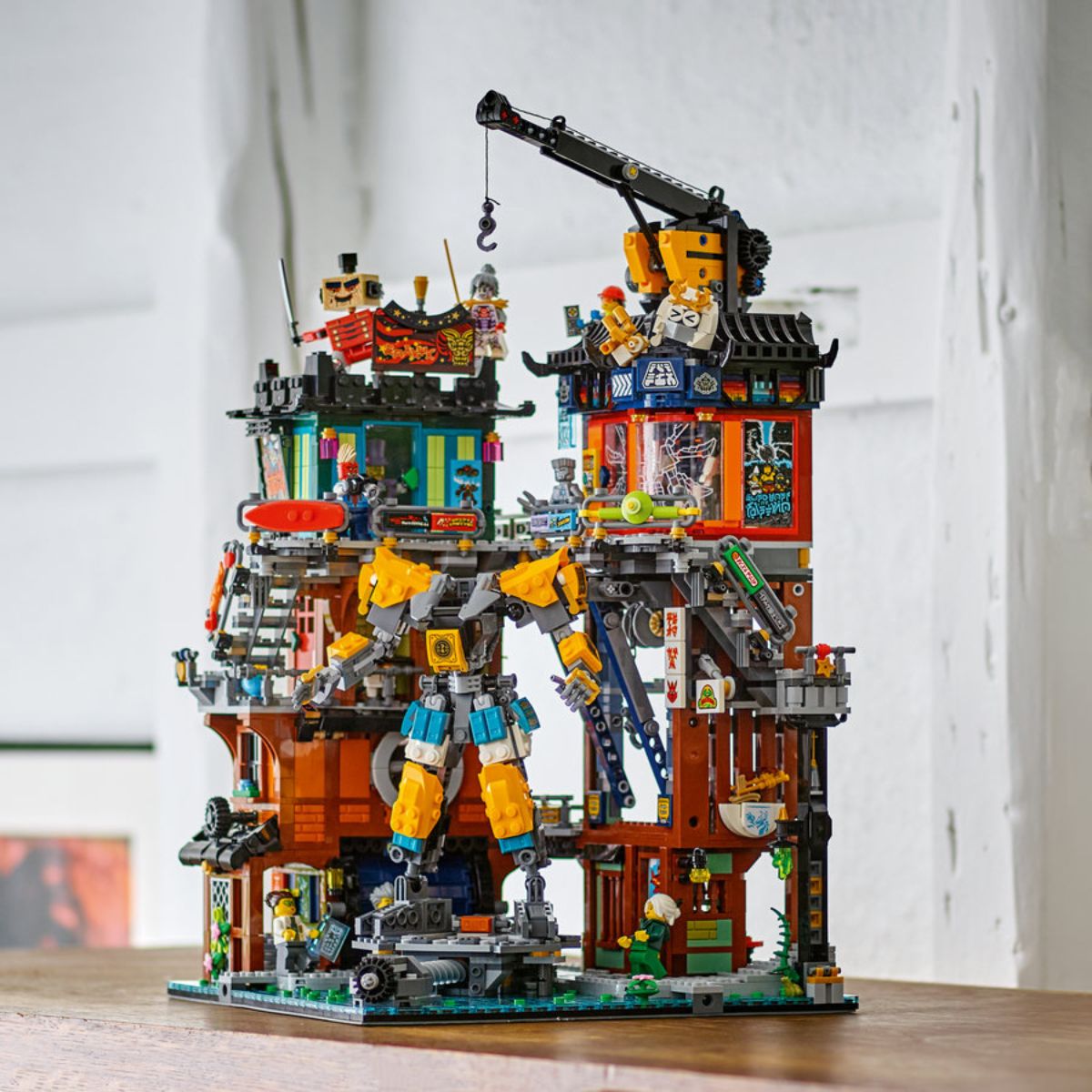 Đồ Chơi Lắp Ráp Xưởng Chế Tạo Thành Phố Ninjago® LEGO NINJAGO 71837