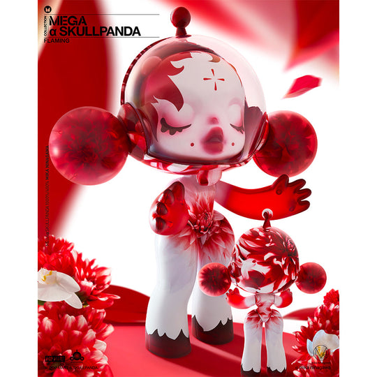 Mô Hình MEGA SKULLPANDA 1000% MIKA NINAGAWA POP MART 6941448690412