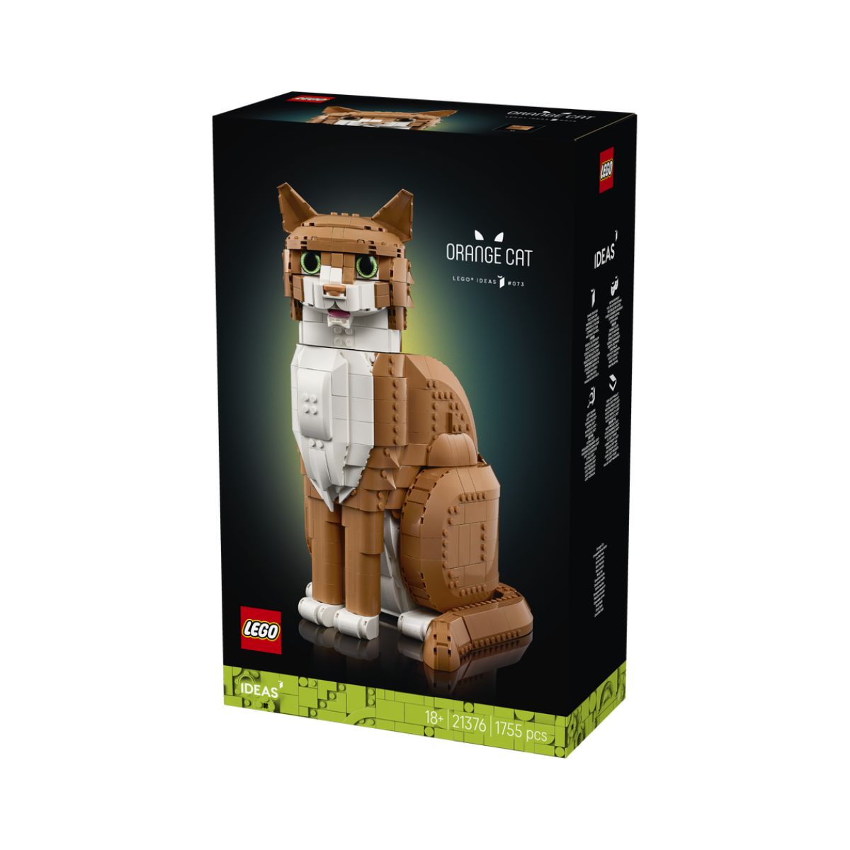 Đồ Chơi Lắp Ráp Mèo Gừng LEGO IDEAS 21376 (1755 Chi Tiết)