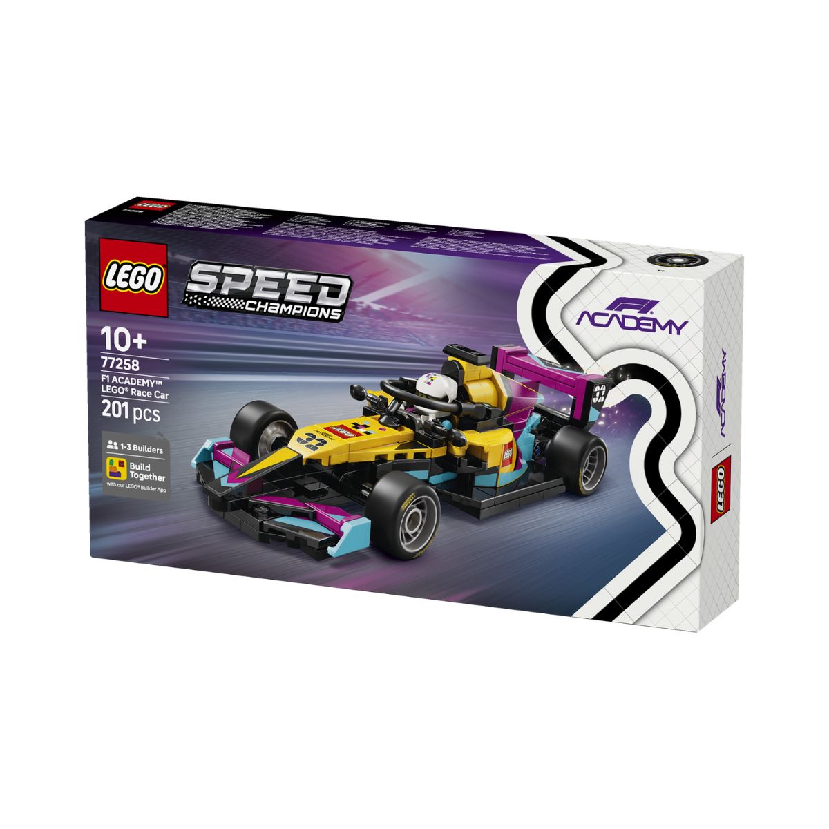 Đồ Chơi Lắp Ráp Xe Đua F1 Academy™ Lego® LEGO SPEED CHAMPIONS 77258 (201 Chi Tiết)