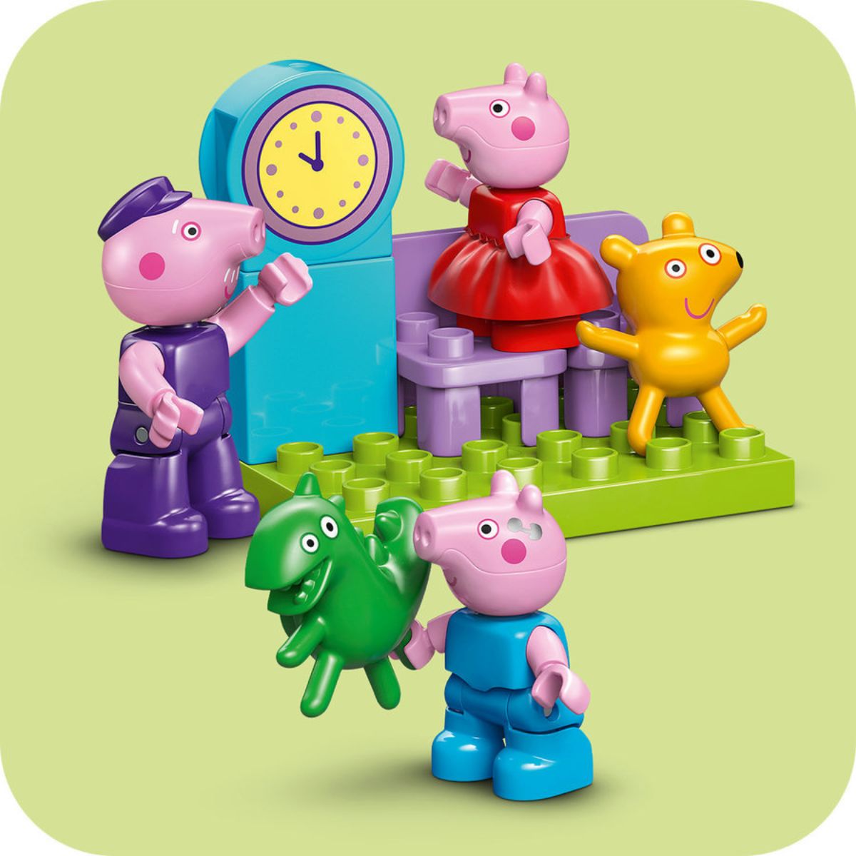 Đồ Chơi Lắp Ráp Chuyến Đi Tàu Cùng Grandpa Pig LEGO DUPLO 10466 (35 Chi Tiết)