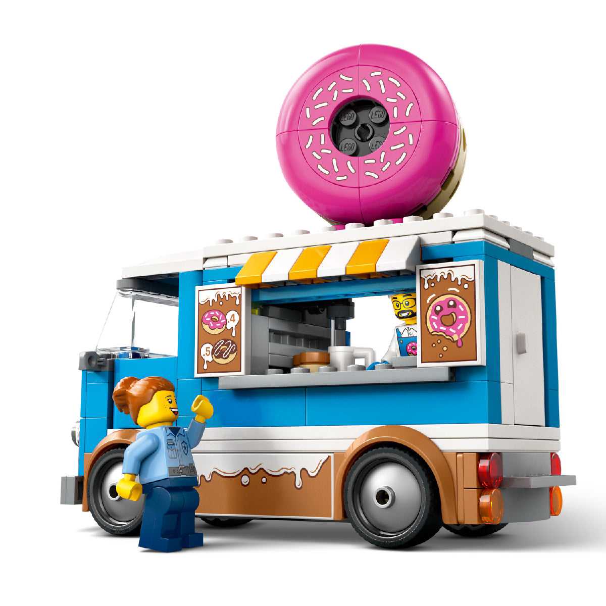 Đồ Chơi Lắp Ráp Xe Bánh Donut Di Động LEGO CITY 60452