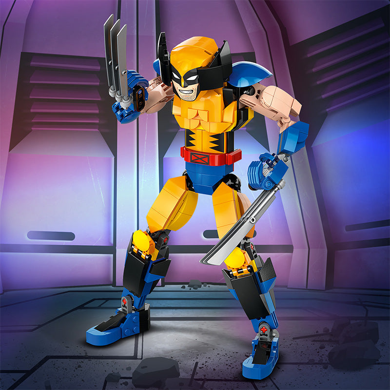 Đồ chơi lắp ráp Mô hình Người Sói Wolverin LEGO SUPERHEROES 76257