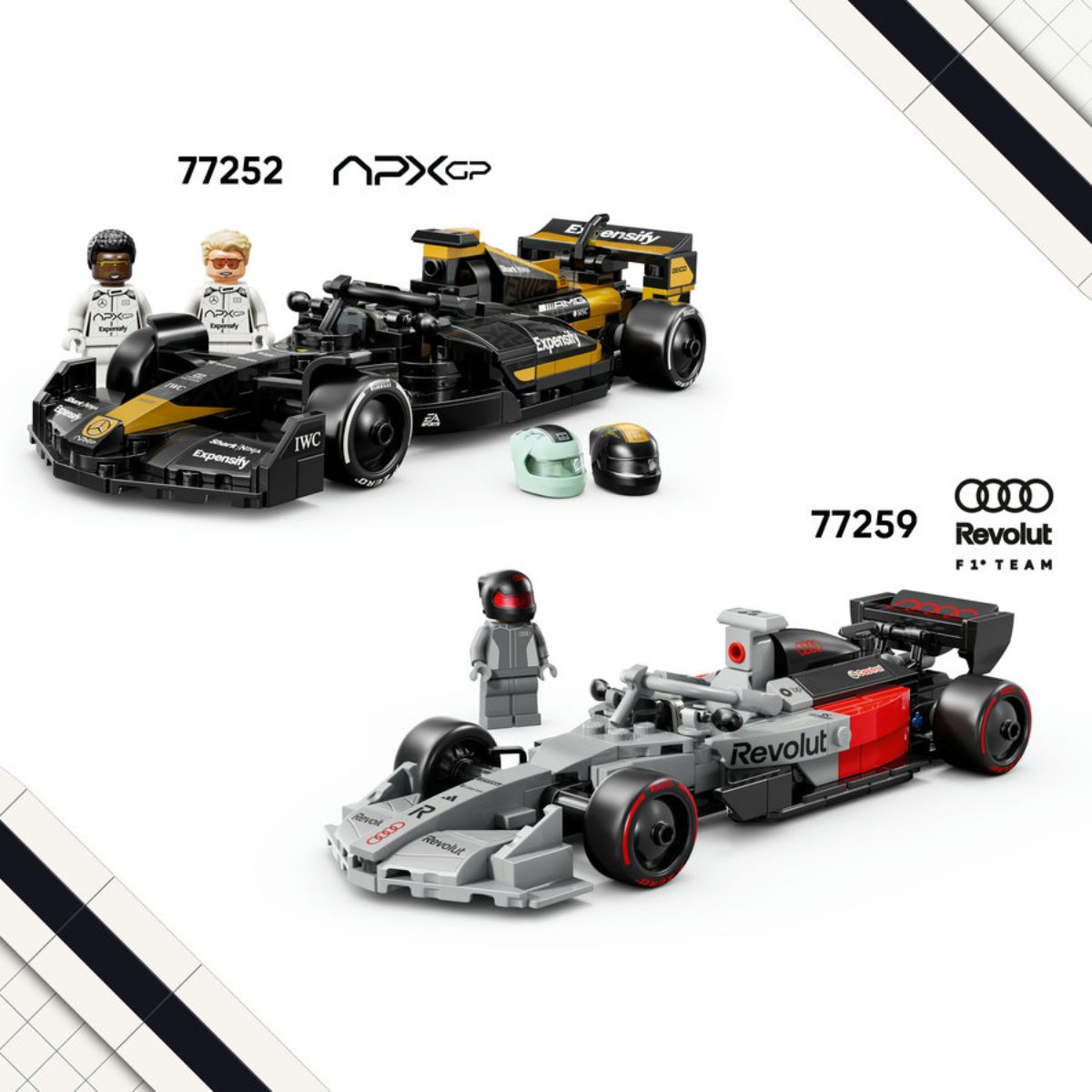 Đồ Chơi Lắp Ráp Xe Đua F1 Academy™ Lego® LEGO SPEED CHAMPIONS 77258 (201 Chi Tiết)