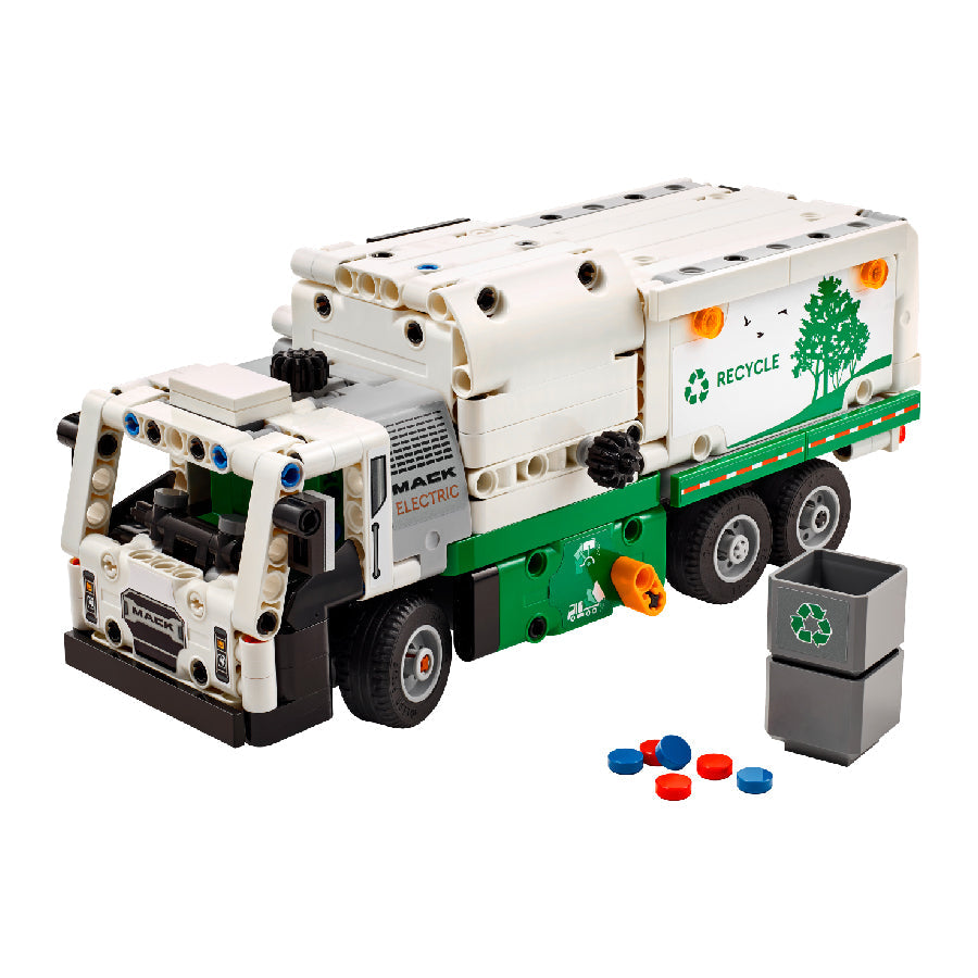 Đồ chơi lắp ráp Xe tải rác điện Mack® LR LEGO TECHNIC 42167