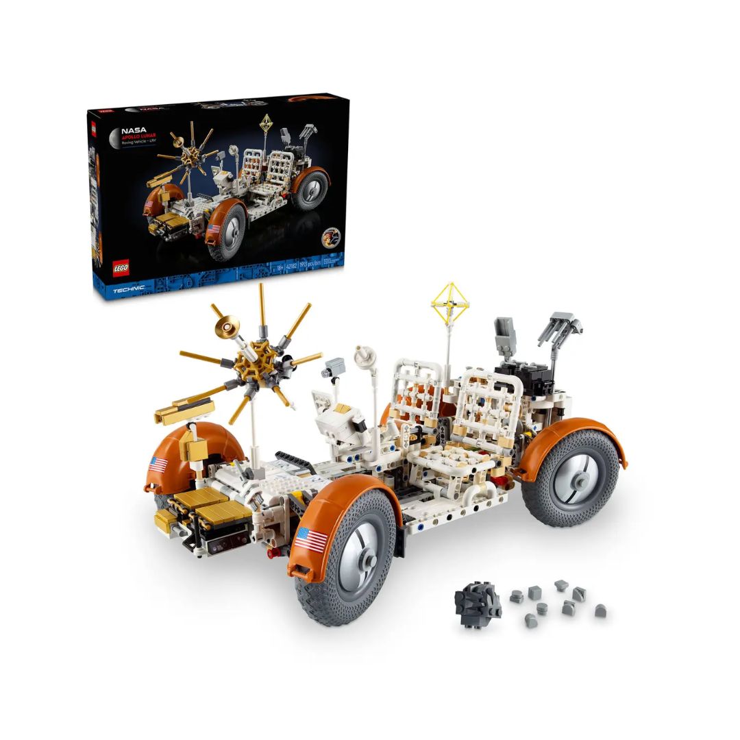 Đồ Chơi Lắp Ráp Xe Thám Hiểm Mặt Trăng NASA Apollo LRV LEGO TECHNIC 42182 (1913 Chi Tiết)