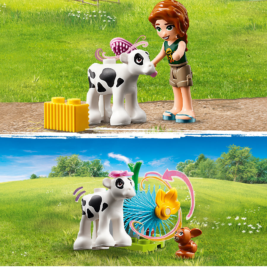 Đồ chơi lắp ráp Trang trại bê con của Autumn LEGO FRIENDS 42607