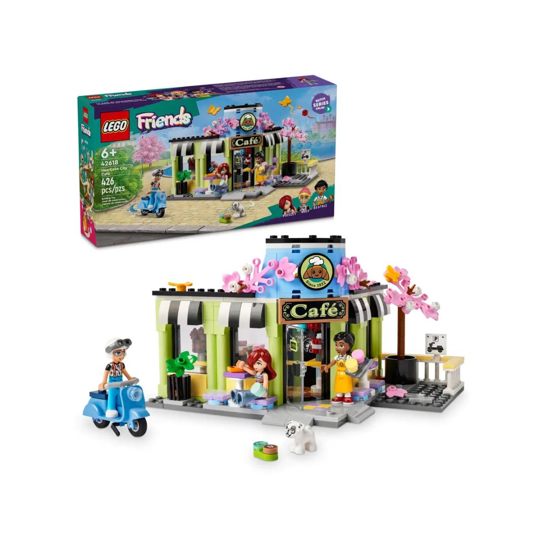 Đồ Chơi Lắp Ráp Tiệm Cà Phê Thành Phố Heartlake LEGO FRIENDS 42618 (426 chi tiết)