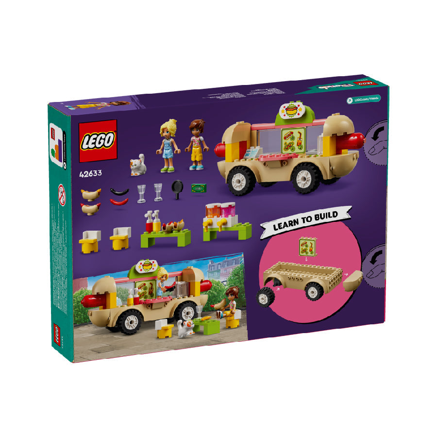 Đồ chơi lắp ráp Tiệm bánh hot dog lưu động LEGO FRIENDS 42633