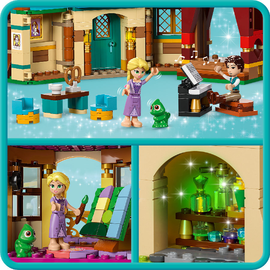 Đồ chơi lắp ráp Tòa tháp Rapunzel và quán rượu trong rừng LEGO DISNEY PRINCESS 43241
