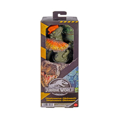 Đồ Chơi Mô Hình Khủng Long Dilophosaurus 12inch JURASSIC WORLD MATTEL JKT68
