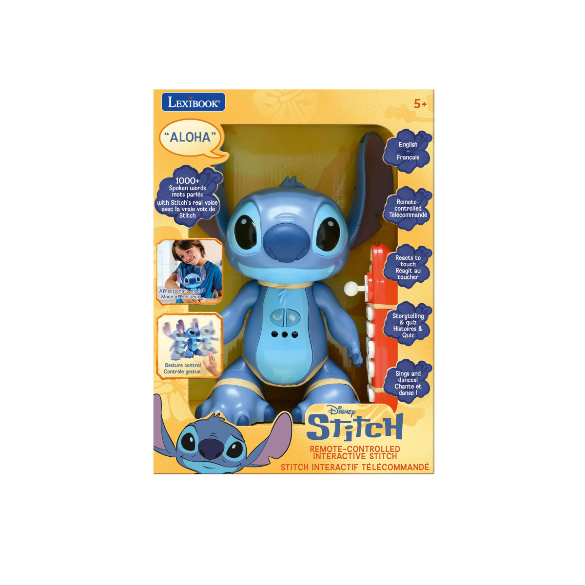 Đồ Chơi Robot Stitch Tinh Nghịch Điều Khiển Từ Xa VECTO STITCHEN