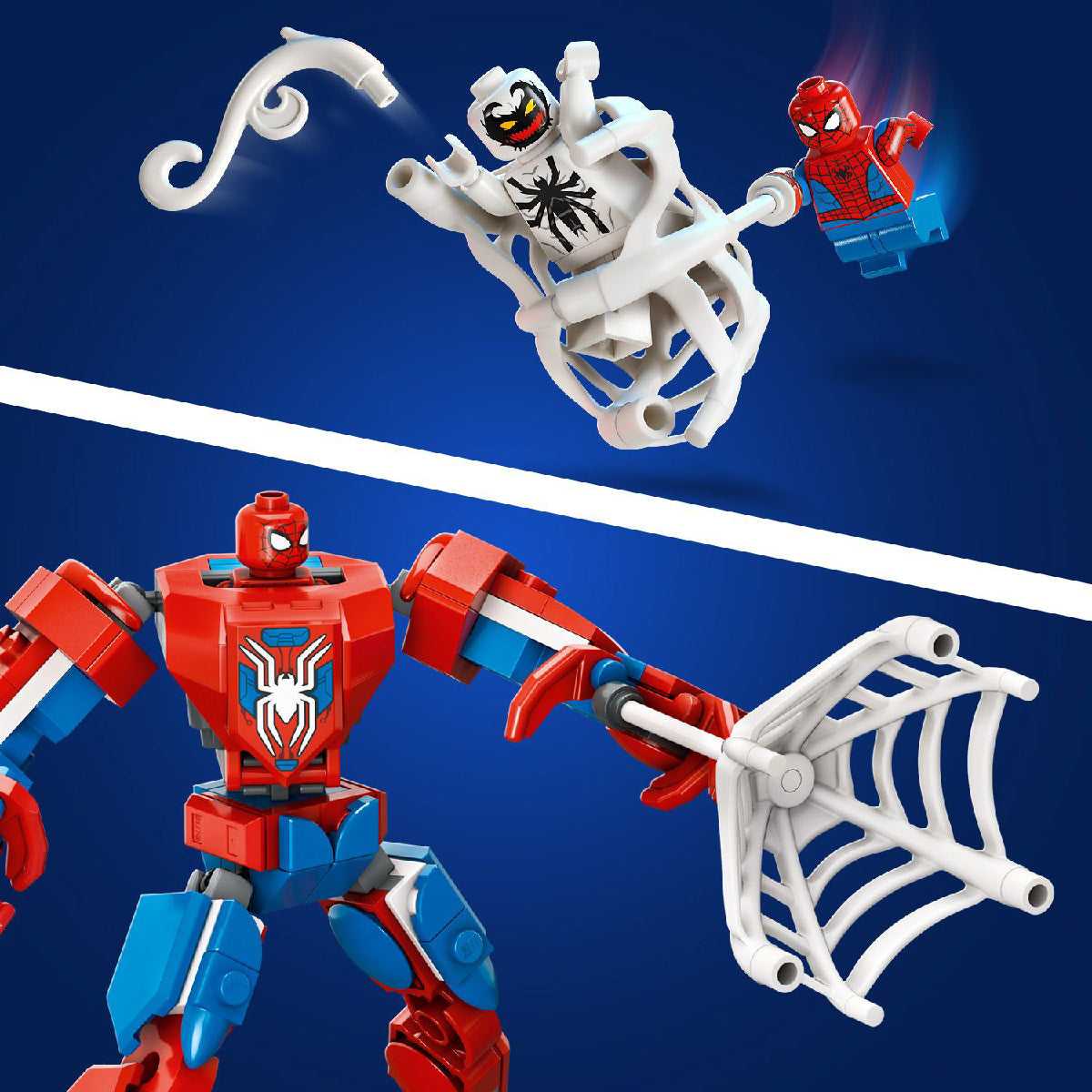 Đồ Chơi Lắp Ráp Robot Người Nhện Đại Chiến Antin-Venom LEGO SUPERHEROES 76308
