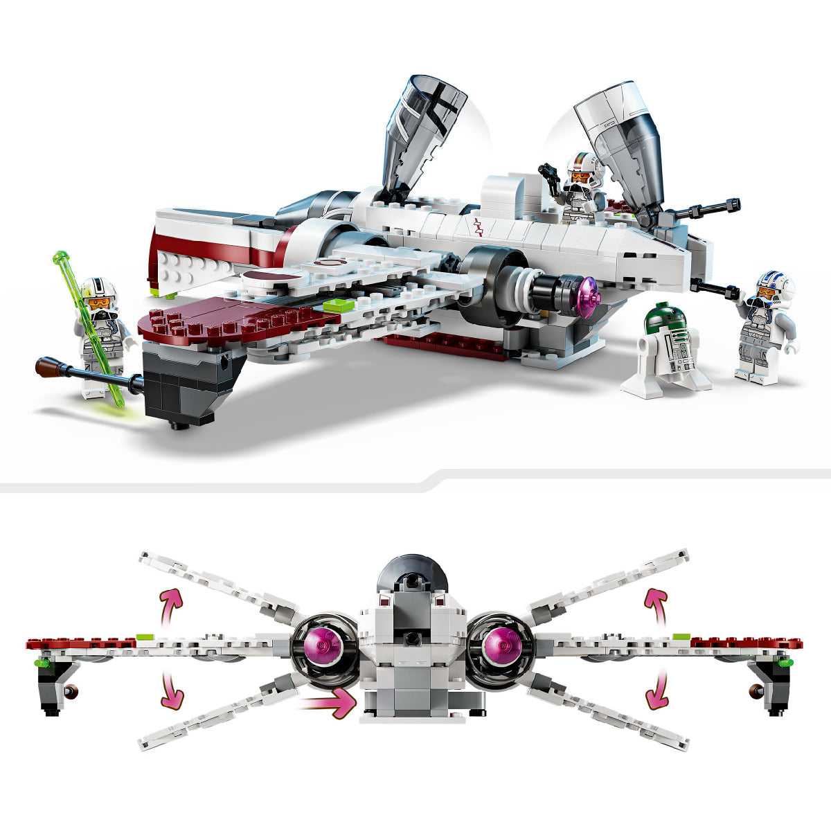 Đồ Chơi Lắp Ráp Chiến Đấu Cơ ARC-170 LEGO STAR WARS 75402