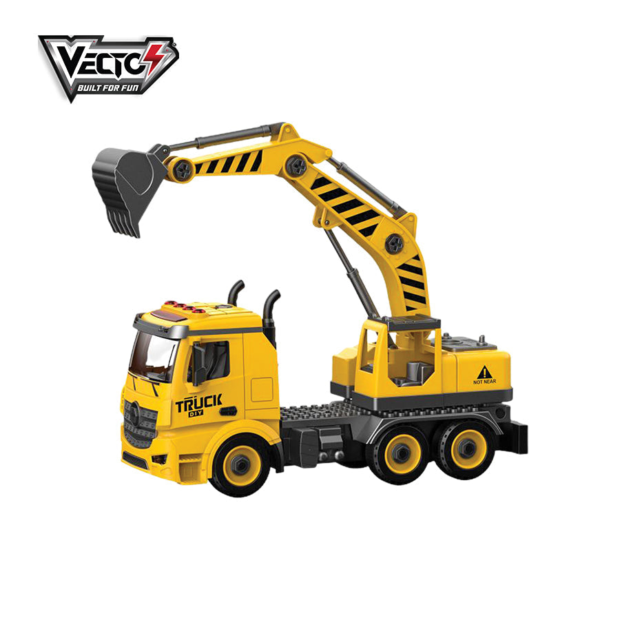 Đồ chơi lắp ráp VECTO DIY Xe cần cẩu VECTO VT9070B