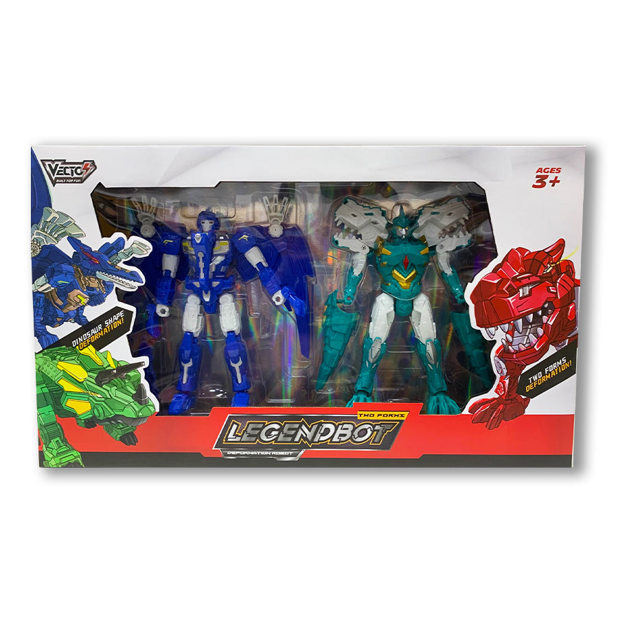 Đồ chơi lắp ráp robot biến hình khủng long LEGENDBOT -2 VECTO VT31