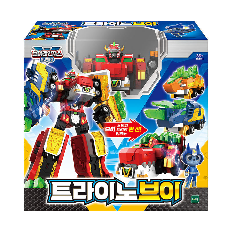 Siêu Robot Hộ Thần Tam Long Hợp Thể Trioh V MINIFORCE 503010M