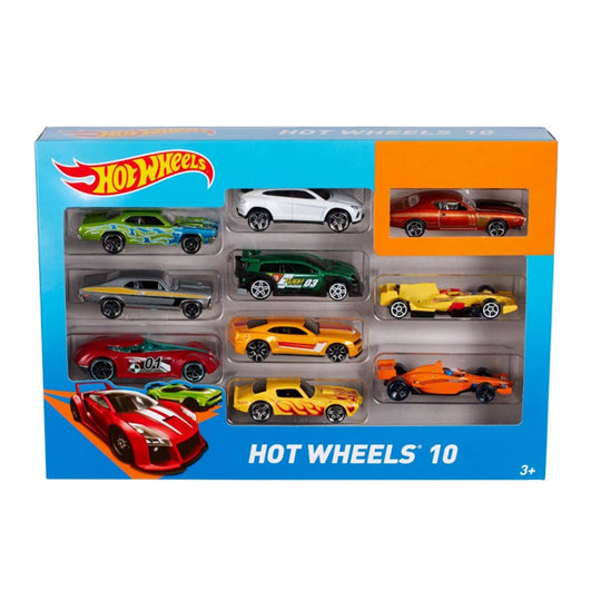 Đồ Chơi Bộ 10 Siêu Xe Hot Wheels 54886