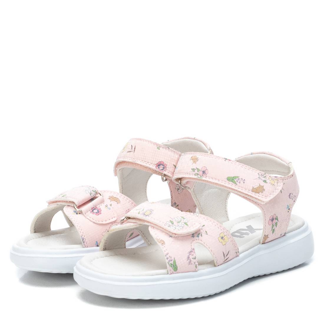 Giày Sandals Kids PU Floral Hồng XTI KIDS 057974