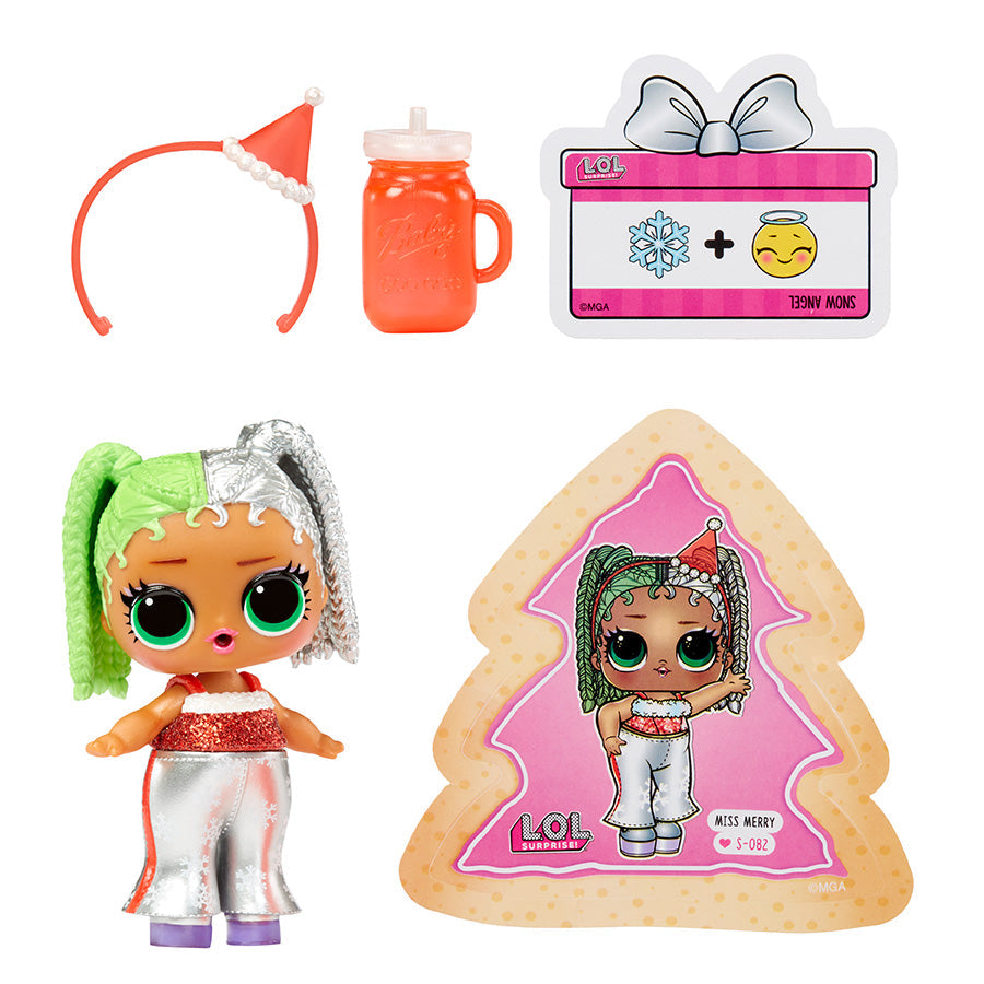Banh Búp Bê L.O.L. Surprise Supreme Giáng Sinh LOL SURPRISE 593034-EUC