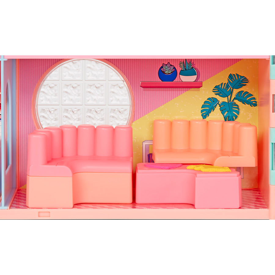 Playset Biệt Thự L.O.L. Surprise Cùng Búp Bê Tóc Cát LOL SURPRISE 593218-EUC