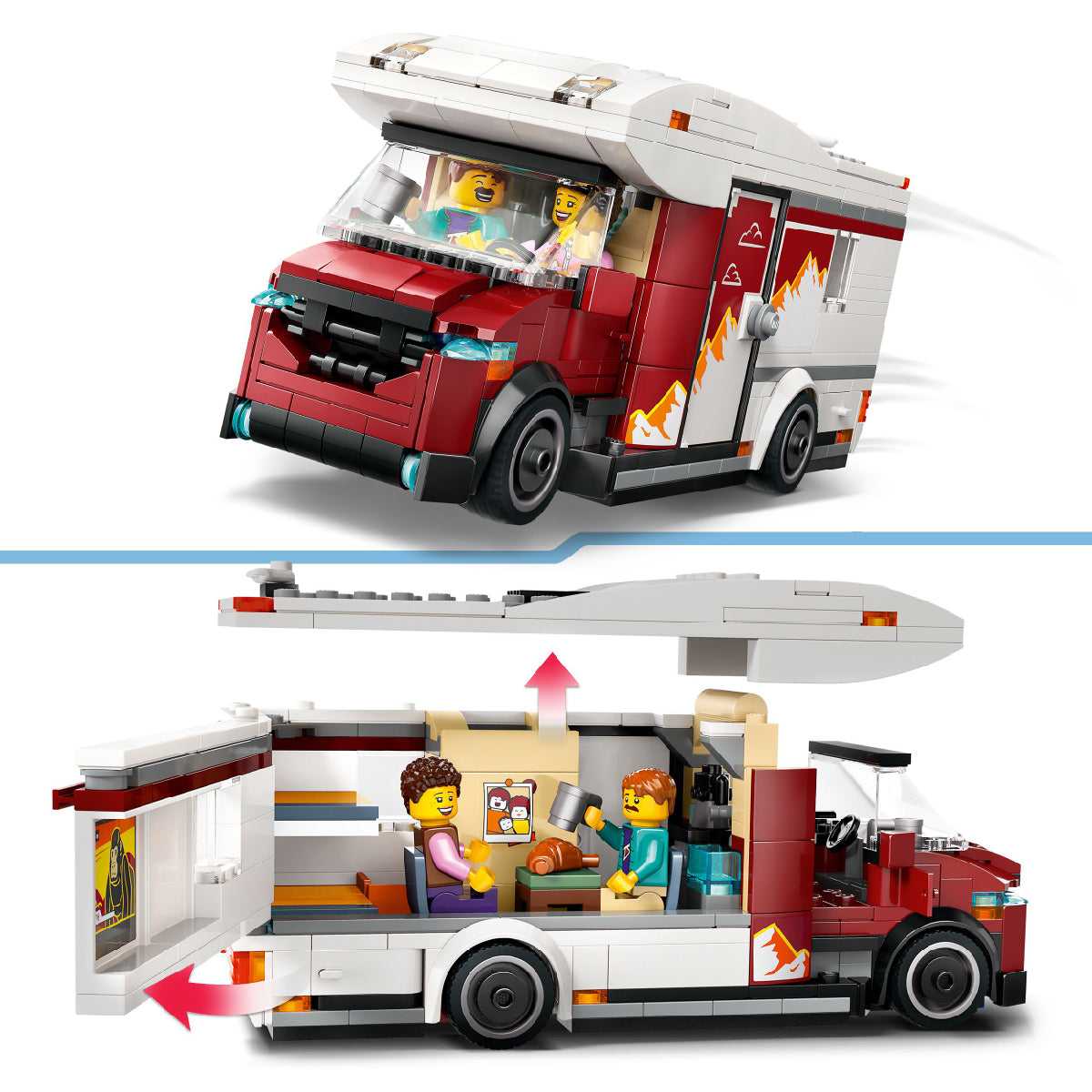 Đồ Chơi Lắp Ráp Xe Van Du Lịch LEGO CITY 60454