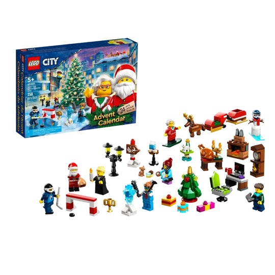 Đồ chơi lắp ráp Lịch giáng sinh LEGO City LEGO CITY 60381