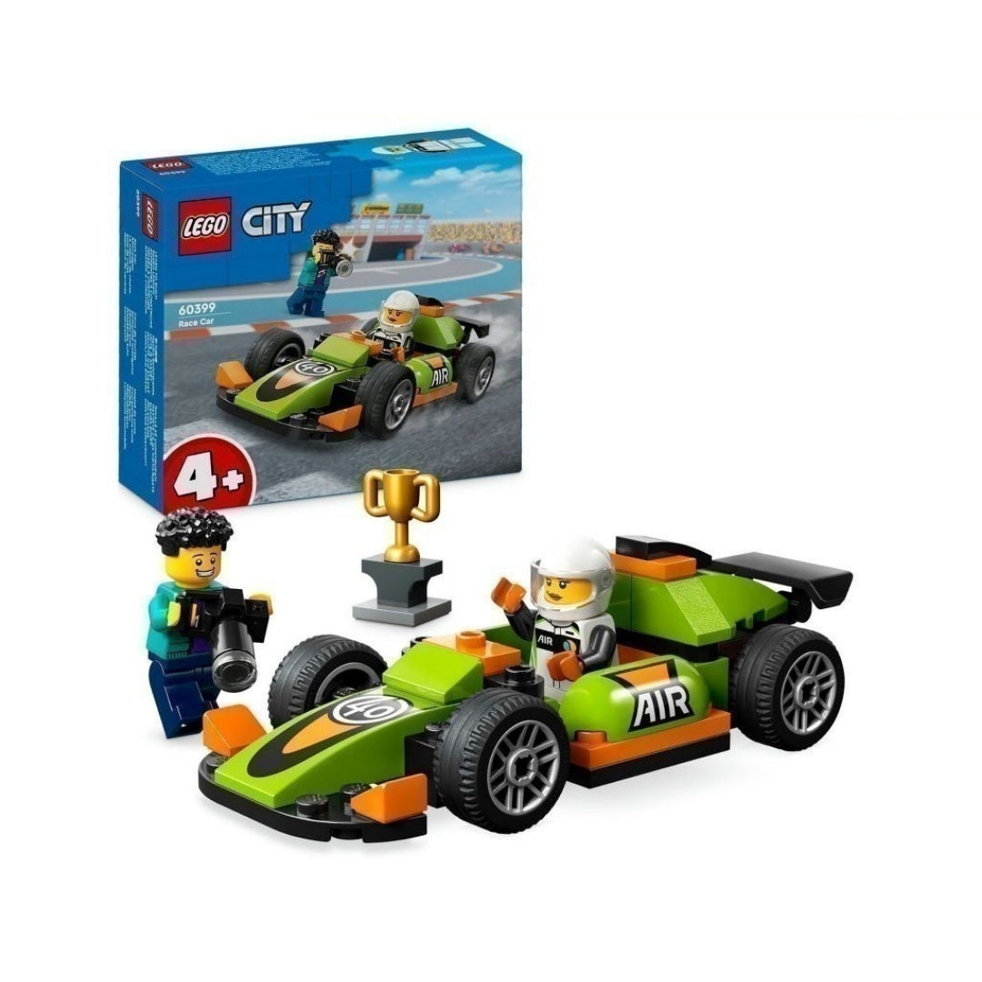 Đồ chơi lắp ráp Xe đua thể thao xanh lá cây LEGO CITY 60399