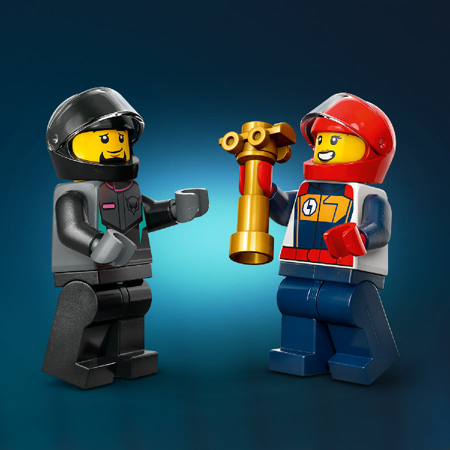 Đồ chơi lắp ráp Bộ đôi xe đua Go-karts LEGO CITY 60400