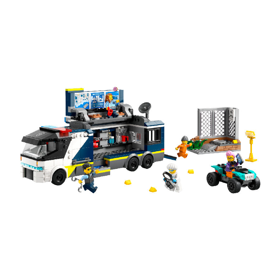 Đồ chơi lắp ráp Xe tải cảnh sát vận chuyển tội phạm LEGO CITY 60418