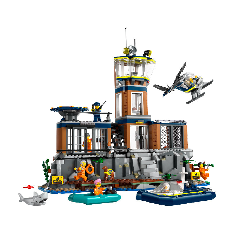 Đồ chơi lắp ráp Nhà tù cảnh sát trên đảo LEGO CITY 60419