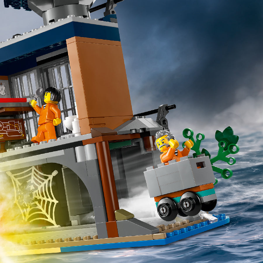 Đồ chơi lắp ráp Nhà tù cảnh sát trên đảo LEGO CITY 60419