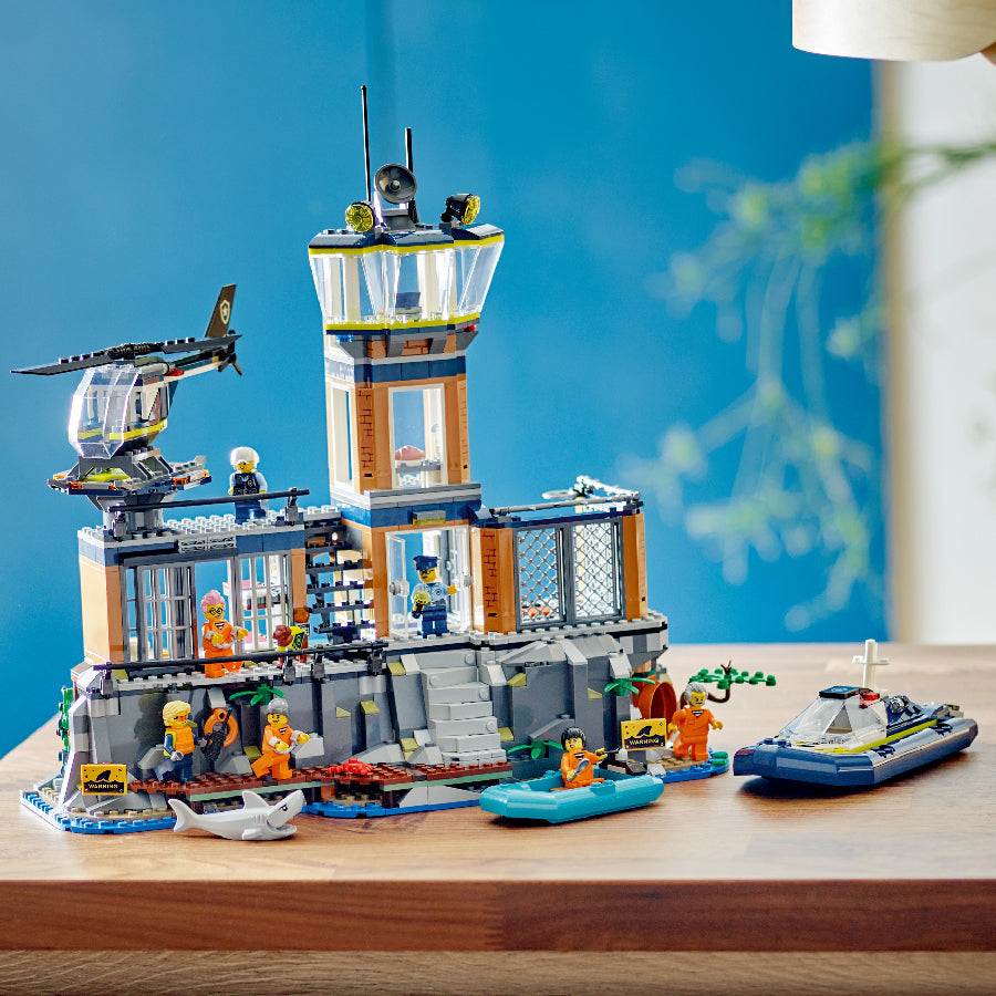 Đồ chơi lắp ráp Nhà tù cảnh sát trên đảo LEGO CITY 60419
