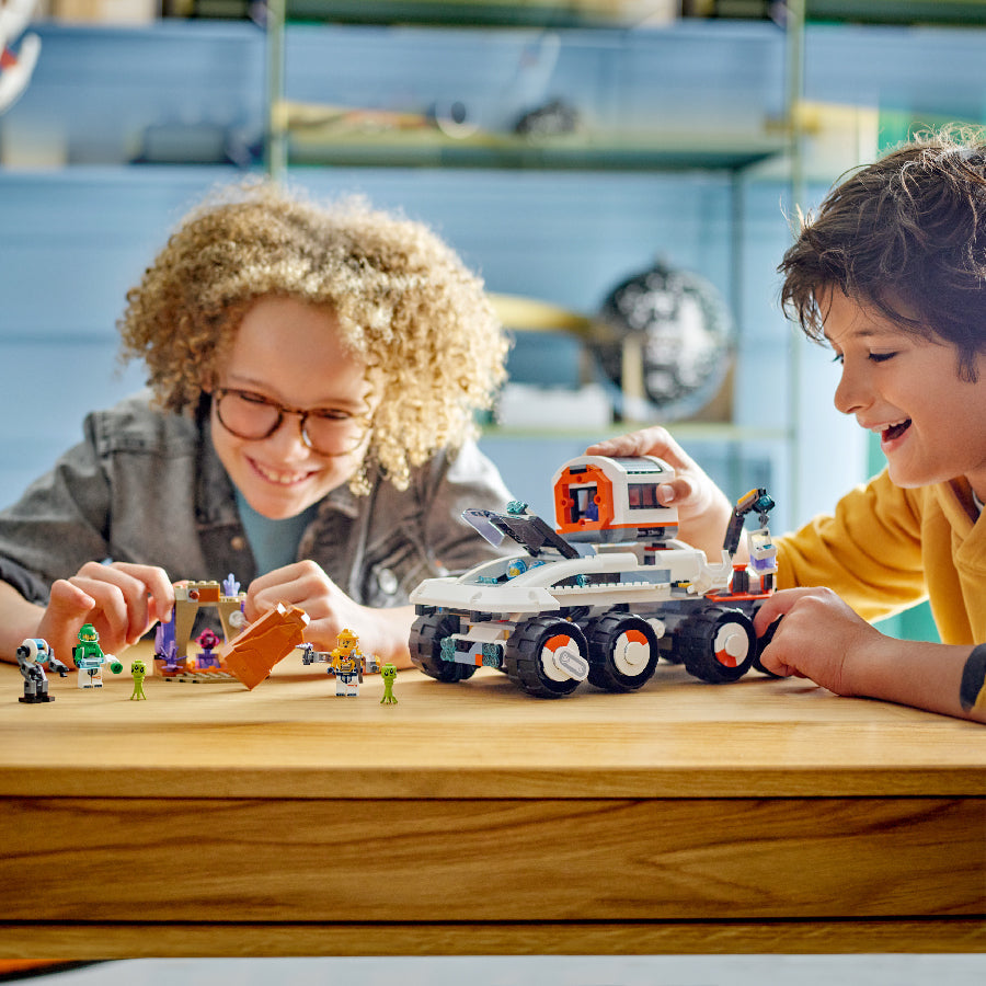 Đồ chơi lắp ráp Xe thám hiểm vũ trụ có cần trục LEGO CITY 60432