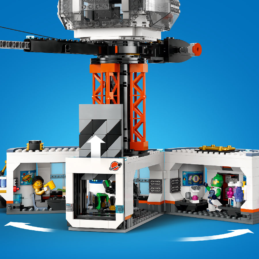 Đồ chơi lắp ráp Trạm không gian và bệ phóng tên lửa LEGO CITY 60434