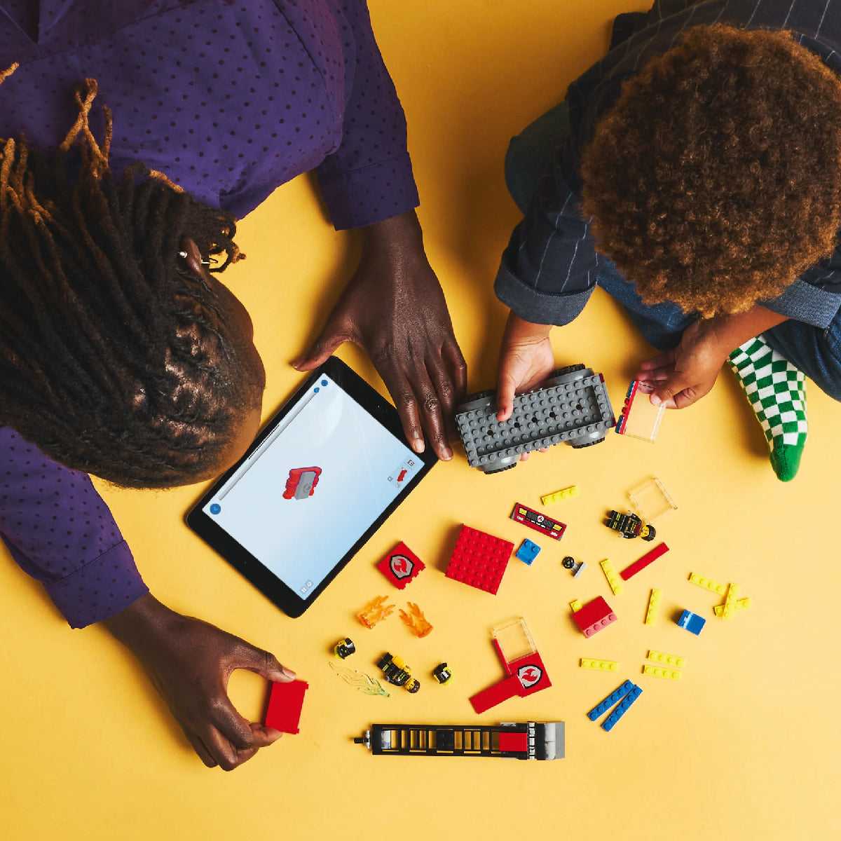 Đồ Chơi Xe Thang Cứu Hỏa LEGO CITY 60463