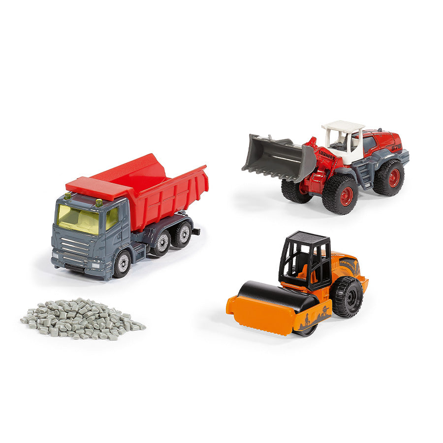 Mô Hình Bộ Quà Tặng Xe Sửa Chữa Đường Bộ SIKU 6329