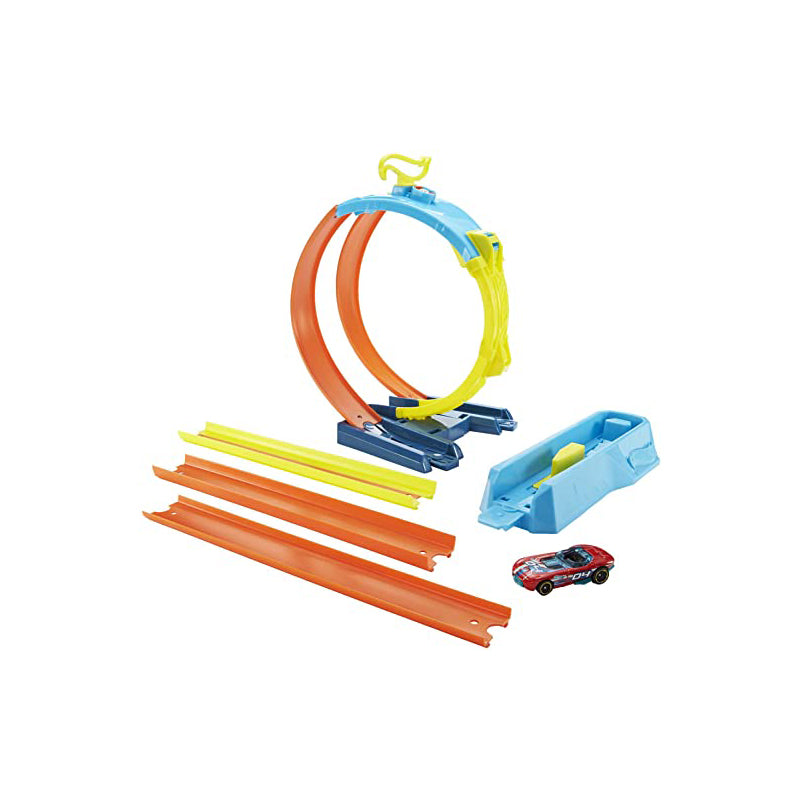 Bộ đường đua Song Song xoắn vòng HOT WHEELS GLC87