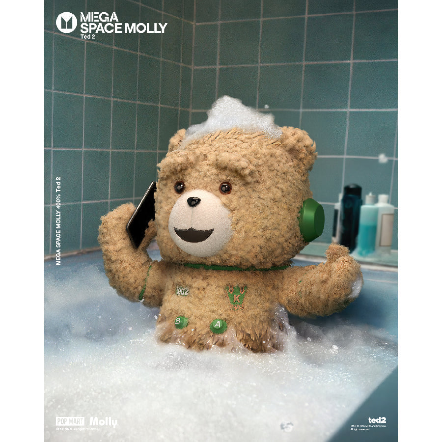 Mô Hình Mega Space Molly 400% Ted 2 POP MART 6941848244499