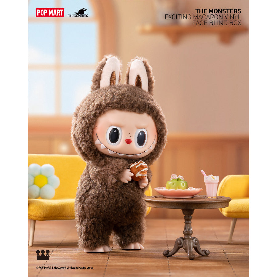 Mô Hình The Monster Tasty Macarons Vinyl Face POP MART 6941848244741