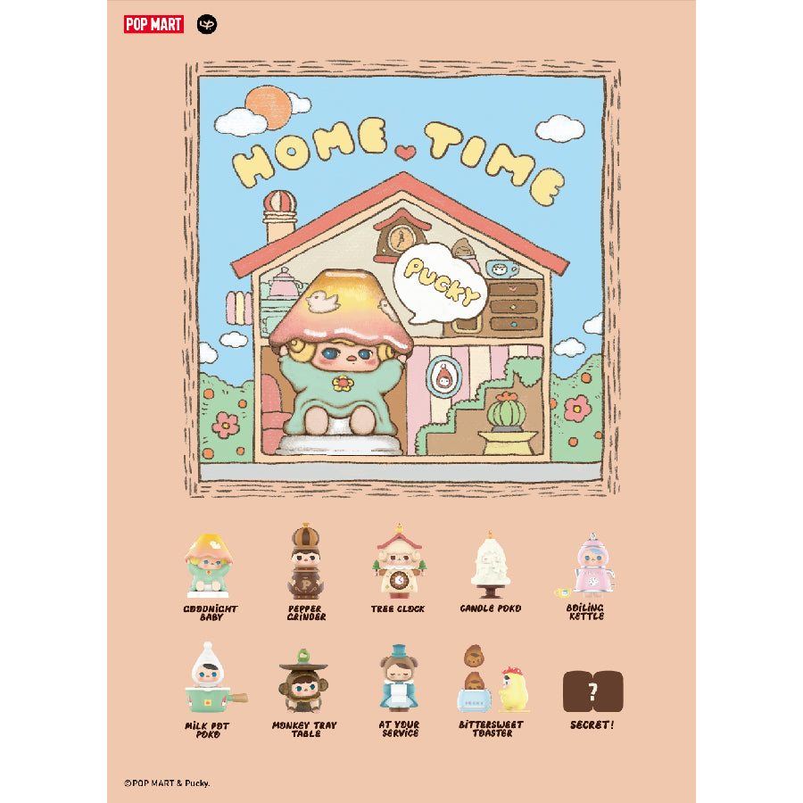 Mô Hình Pucky Home Time POP MART 6941848247520