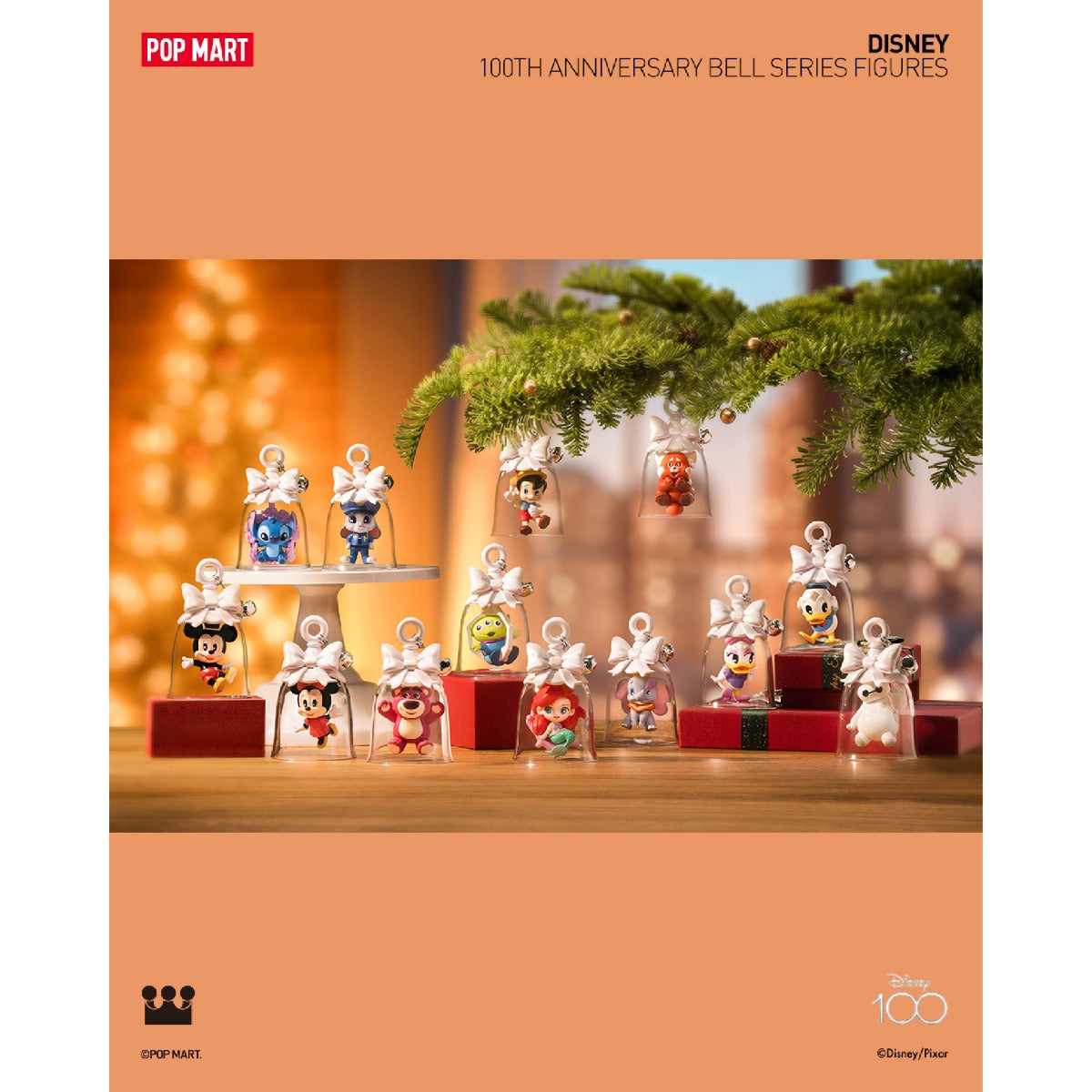 Mô Hình Disney 100th Anniversary Bell POP MART 6941848248602
